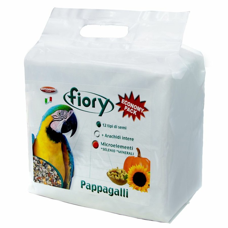 Fiory корм для крупных попугаев Pappagalli fiory корм для крупных попугаев classic 600 г