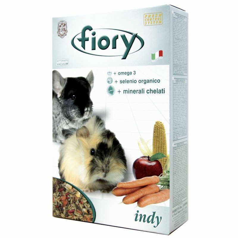 Fiory корм для морских свинок и шиншилл Indy 850 г fiory cincy сухой корм для шиншилл 800 г