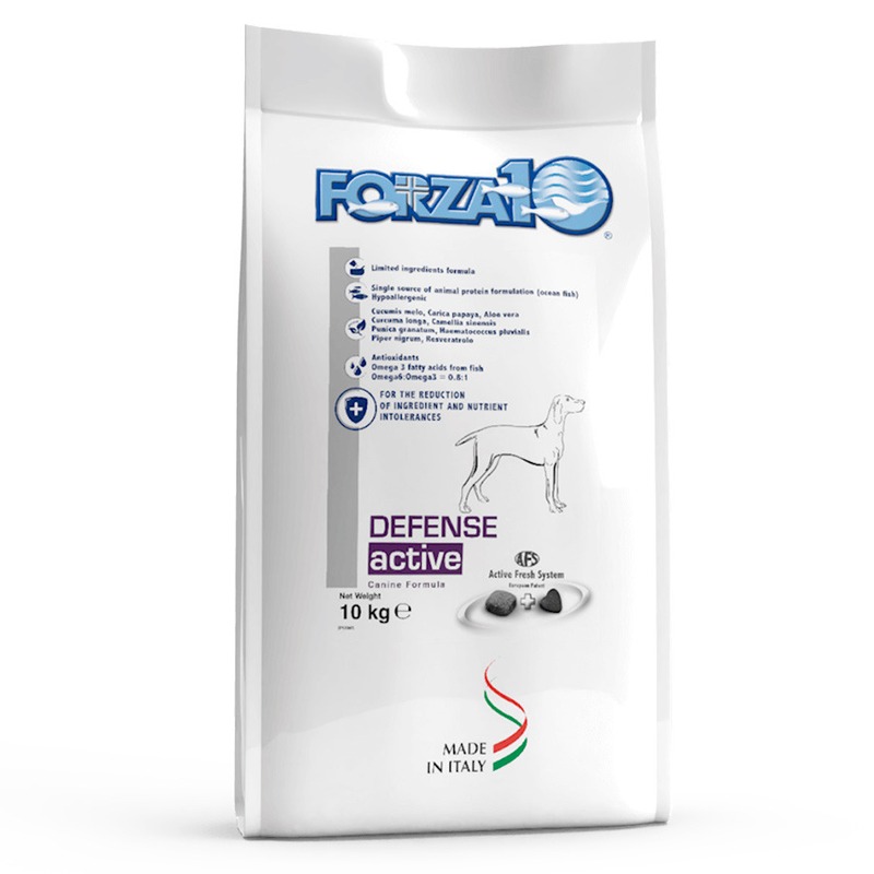 цена Forza10 Active Line для взрослых собак всех пород при нарушениях иммунной системы - 10 кг