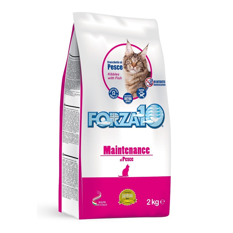 Сухой корм Forza10 Maintenance для взрослых кошек на основе рыбы - 2 кг forza10 maintenance для взрослых собак всех пород из морской рыбы и риса 2 кг