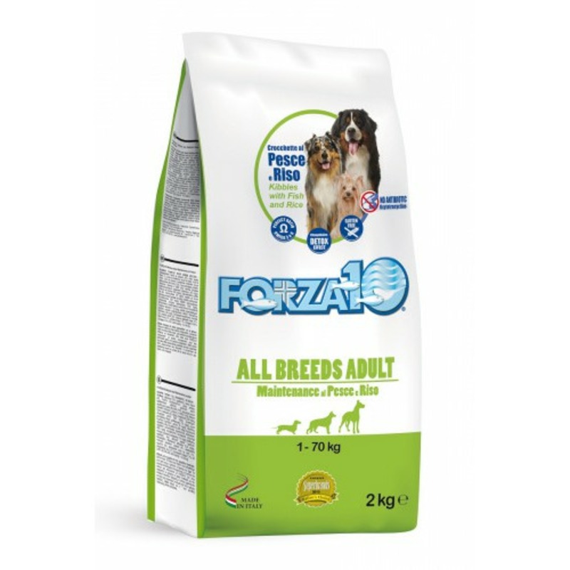 Forza10 Maintenance для взрослых собак всех пород из морской рыбы и риса - 2 кг forza10 maintenance для взрослых собак мелких пород из курицы и картофеля 2 кг