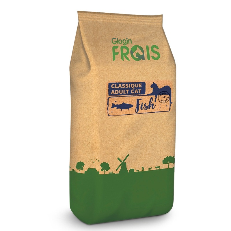 цена Frais Classique полнорационный сухой корм для кошек, с рыбой