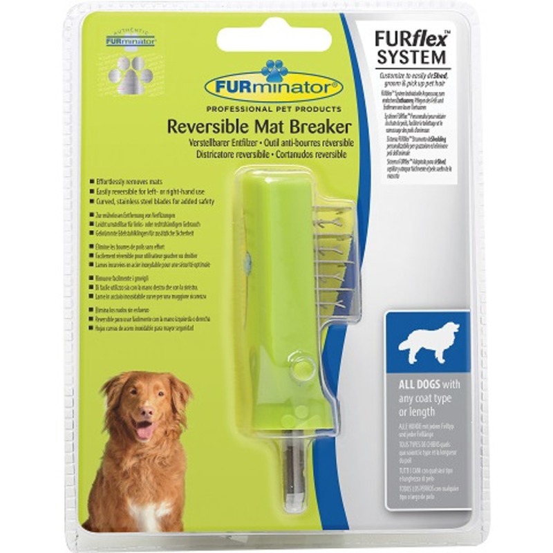 FURminator FURflex колтунорез-насадка для собак и кошек колтунорез для собак ripoma 11 загнутых зубцов