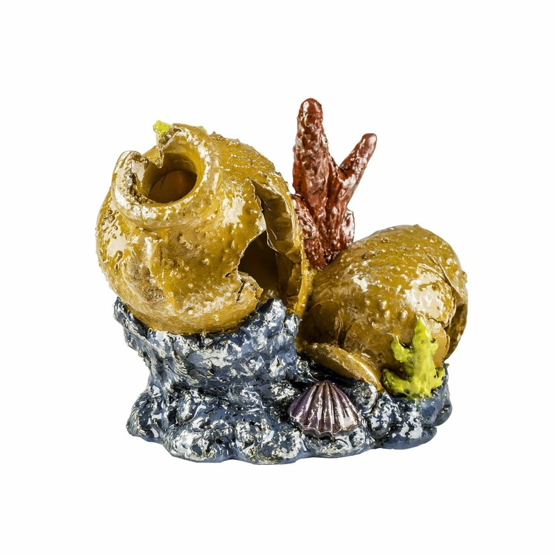 цена Glofish декорация для аквариума разбитая ваза