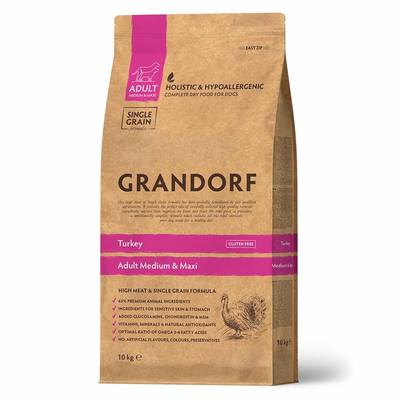Grandorf сухой корм для собак средних и крупных пород, с индейкой 48833
