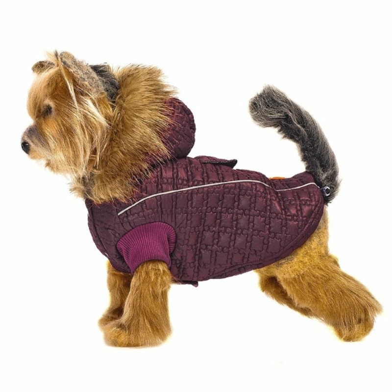 Happy Puppy куртка Зимняя вишня для собак, размер 2, 25х39х24 см куртка для собак happy puppy пинк спринг 4 32см