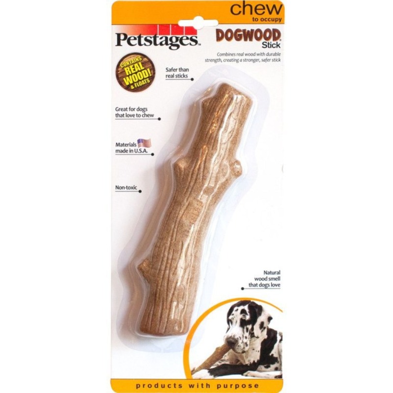 Petstages игрушка для собак Dogwood палочка деревянная большая цена