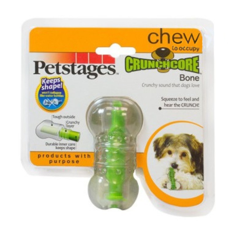 Petstages игрушка для собак \Хрустящая косточка\ резиновая очень маленькая игрушка для собак petstages орка косточка маленькая