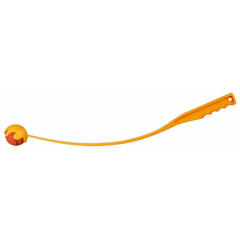 Игрушка Trixie для собак катапульта с мячом ф6 см/70 см резиновая pet line игрушка резиновая лакомство 10 5 см