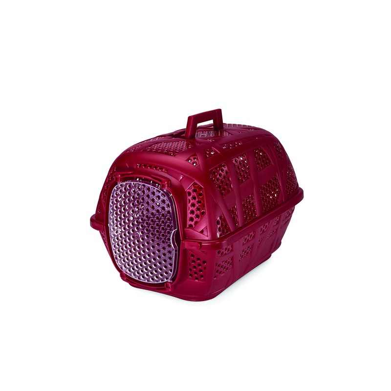 Переноска для животных Imac Carry Sport бордовая - 48,5х34х32 см. imac imac переноска для кошек и собак нежно розовый 1 37 кг