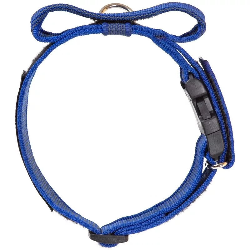 Julius-K9 ошейник для собак Color &amp; Gray, 47-67 см/5 см, закрытая ручка + скрытый локер, синий
