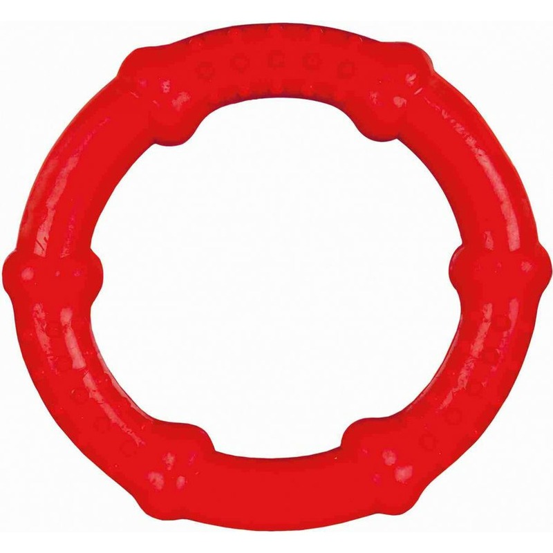 летнее игрушечное кольцо для водного сиденья надувное плавающее кольцо для плавания безопасный плавающий матрас для тренировок плавающе Кольцо Trixie для собак плавающее 15 см из натуральной резины