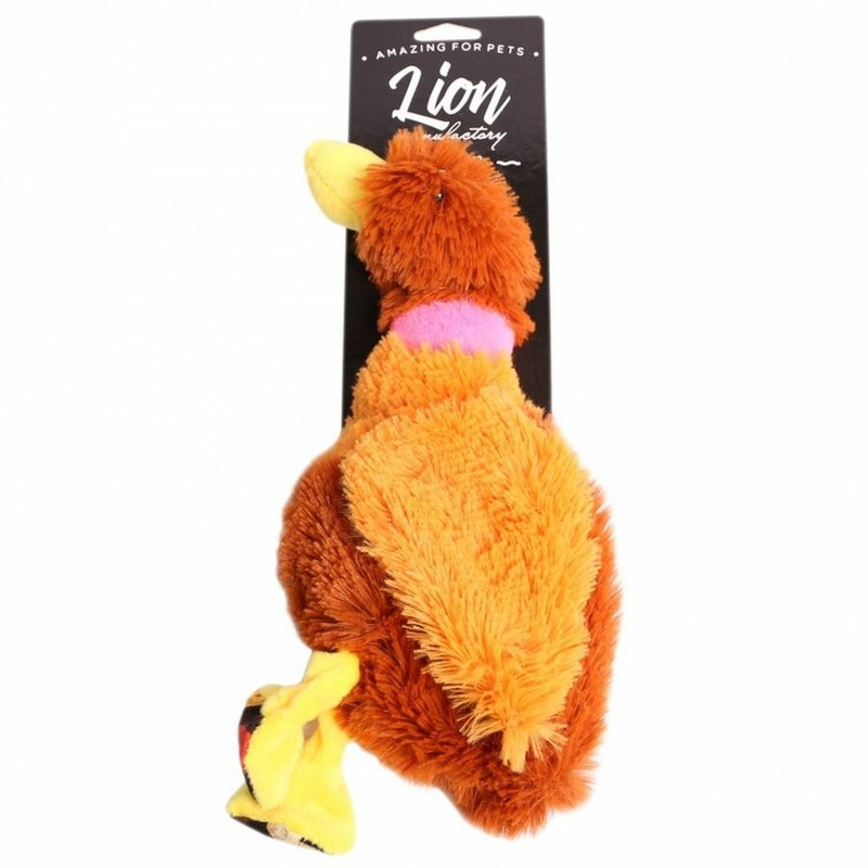 цена Lion игрушка для собак, Лесная добыча Утка LMG-D0065-B - 33x14 см