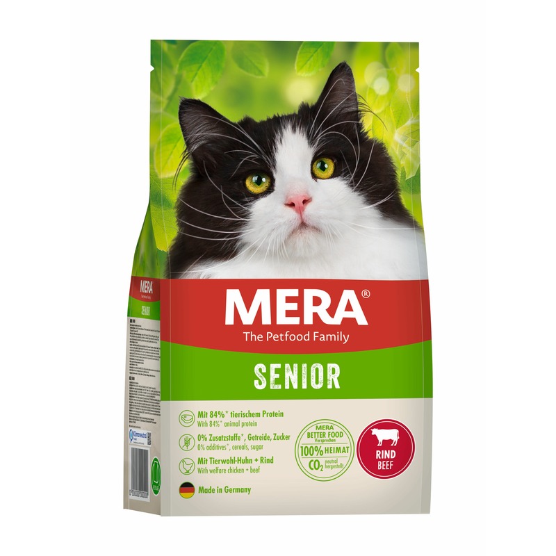 MERA Mera Cats Senior Beef сухой корм для пожилых кошек с говядиной