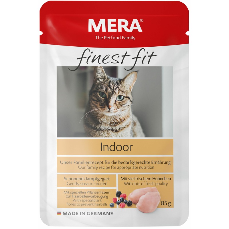 MERA Mera finest fit Nassfutter Пауч для кошек живущих в помещении - 0,085 кг