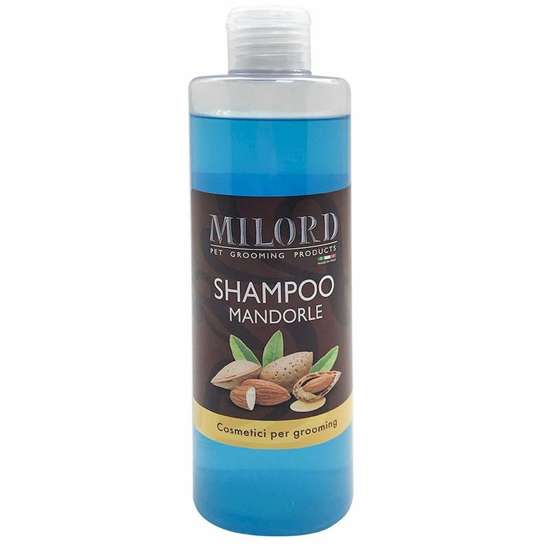 Milord Shampoo Mandorle шампунь \Миндаль\ для собак и кошек, увлажняющий, с пантенолом и маслом миндального ореха - 300 мл