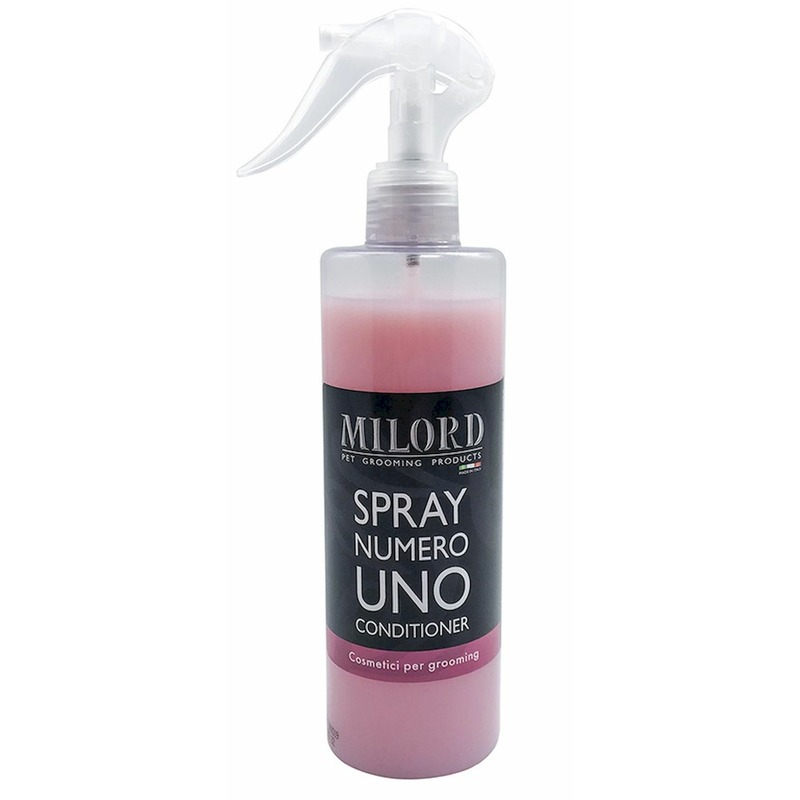 цена Milord Spray Numero UNO Conditioner спрей-кондиционер \Уно\для собак и кошек, для легкого расчесывания - 300 мл