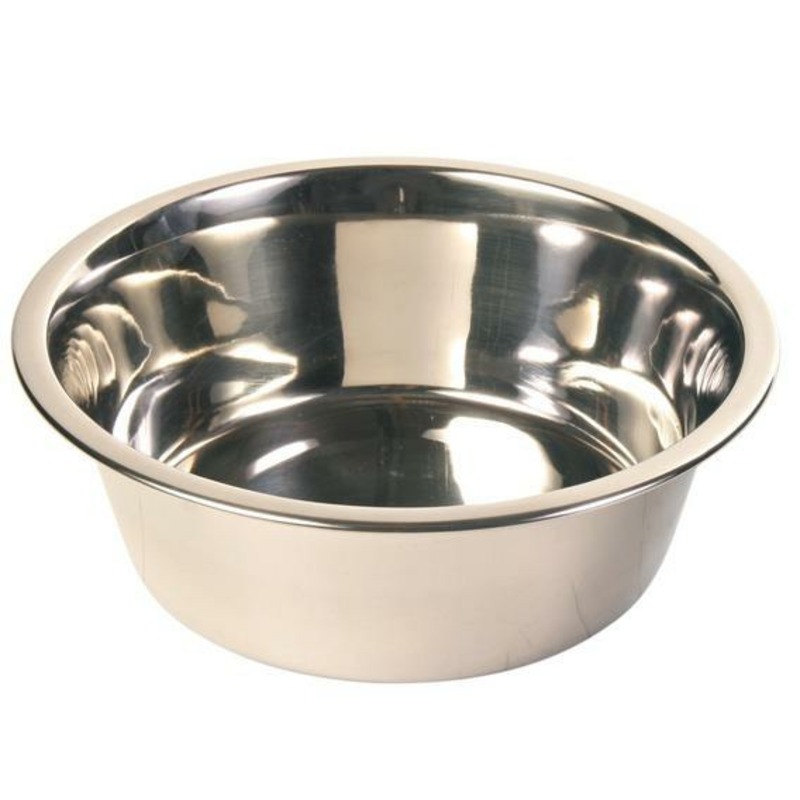 Миска Trixie для собак металлическая Ф20 см 1,8 л nobby fresh миска для собак складная охлаждающая 0 95 л