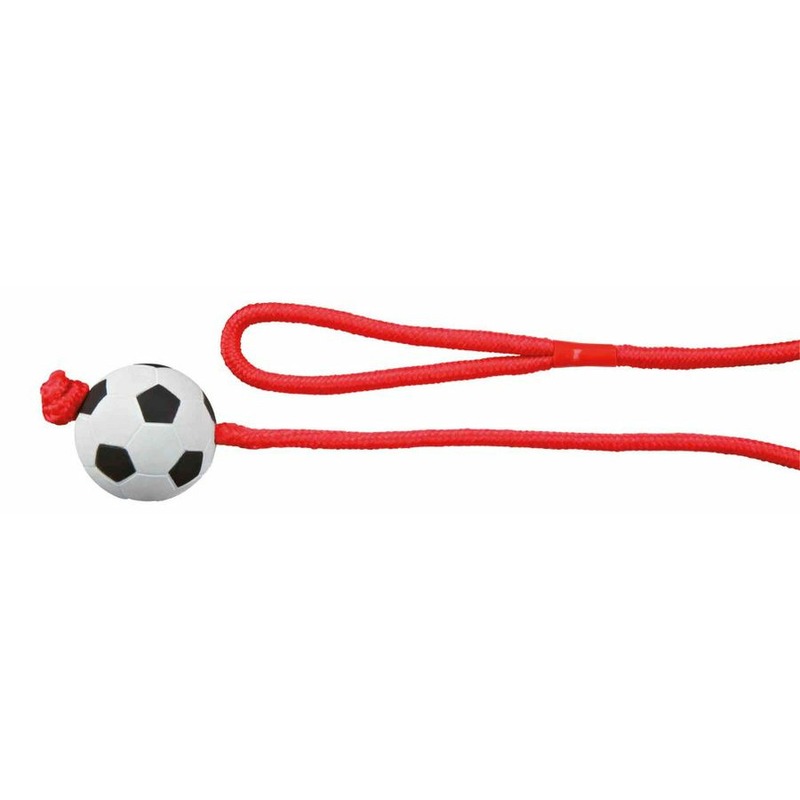 Мяч Trixie для собак на веревке 100 см Ф6 см игрушка trixie для собак теннисный мяч на веревке ф6 5 см 50 см