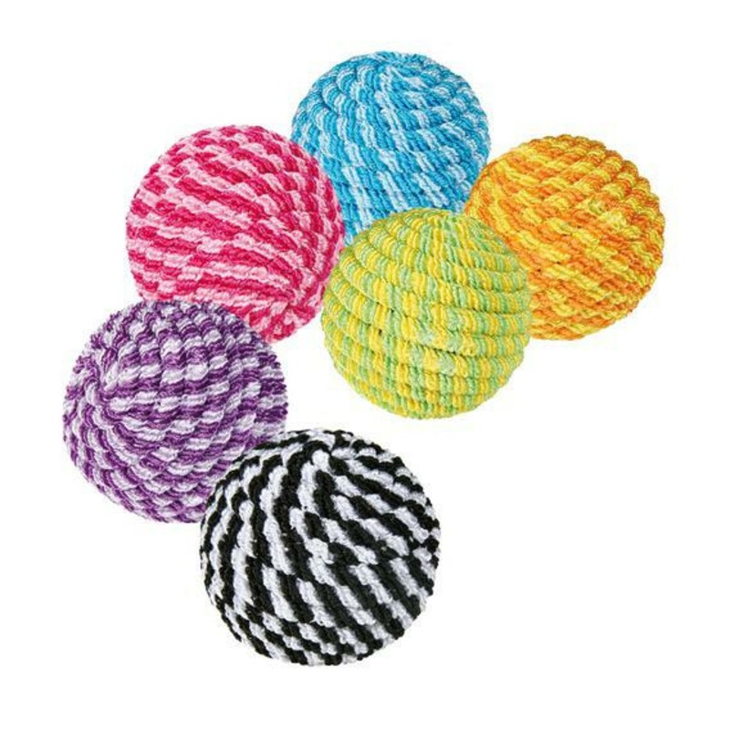 Trixie игрушка-мяч для кошек 4 см trixie мяч для лакомств для кошек 6 см 0 046 кг 25357