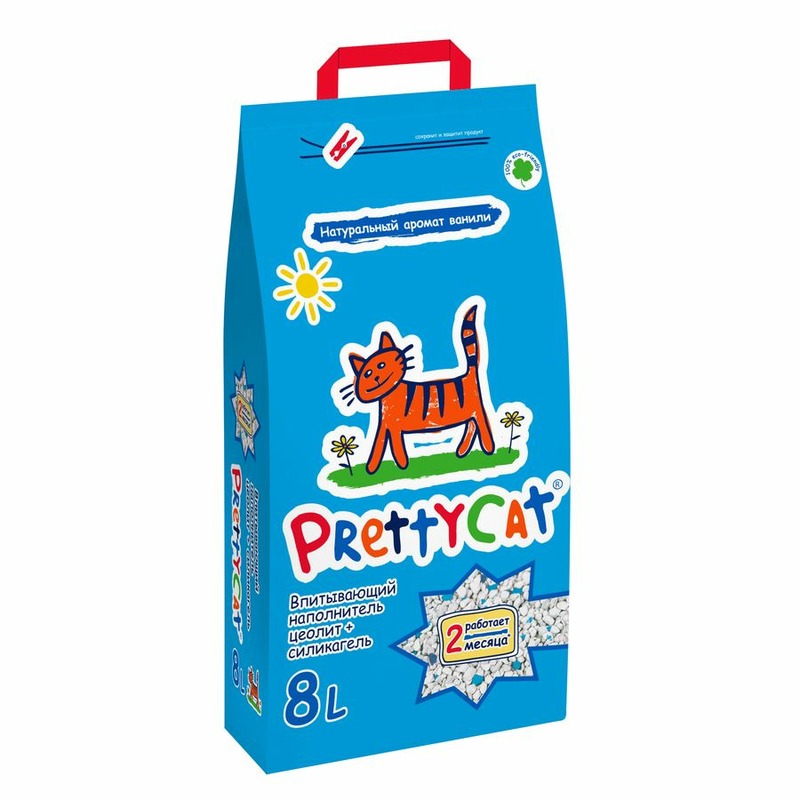 PrettyCat Aroma Fruit - 8 л наполнитель prettycat aroma fruit для кошачьих туалетов глиняный 8 л