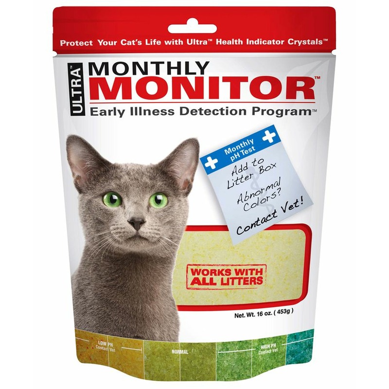 цена Neon Litter Monthly Monitor индикатор рН мочи кошек для обнаружения заболевания мочевыводящих путей 453 г