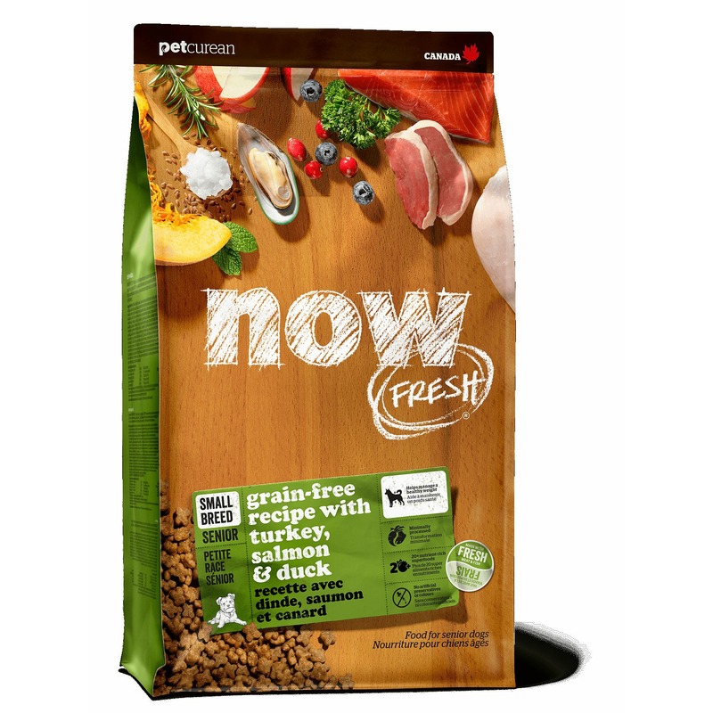 Now Natural Holistic Now Fresh Small Breed Senior Recipe Grain Free сухой корм для пожилых собак малых пород беззерновой с индейкой, уткой и овощами - 2,72 кг