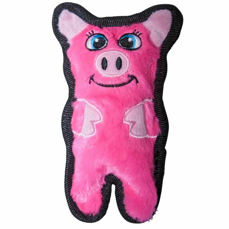 цена Outward Hound Invinc Mini игрушка для собак мелких пород, свинка с пищалками, без наполнителя - 12 см