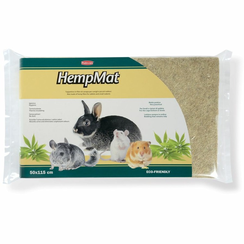 цена Padovan Hemp Mat коврик из пенькового волокна для мелких домашних животных, большой, 50х115 см