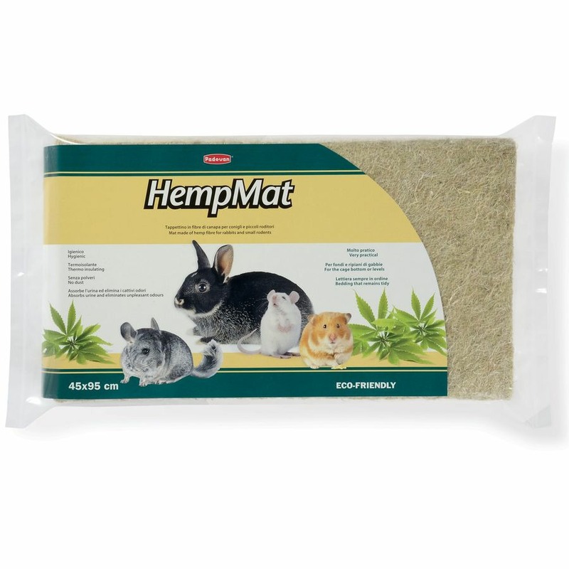 цена Padovan Hemp Mat коврик из пенькового волокна для мелких домашних животных, средний, 45х95 см