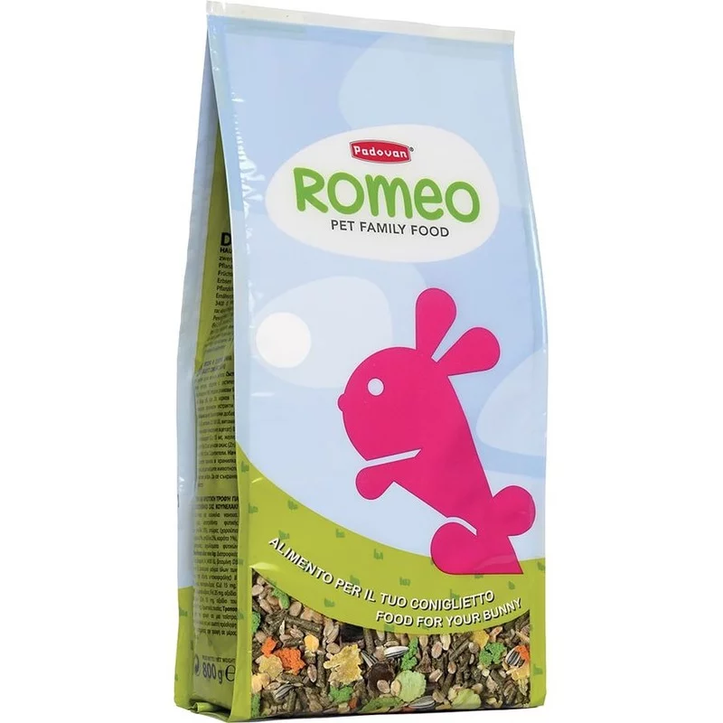 

Padovan ROMEO корм комплексный для декоративных кроликов - 800 г 1 уп. х 1 шт. х 0.8 кг