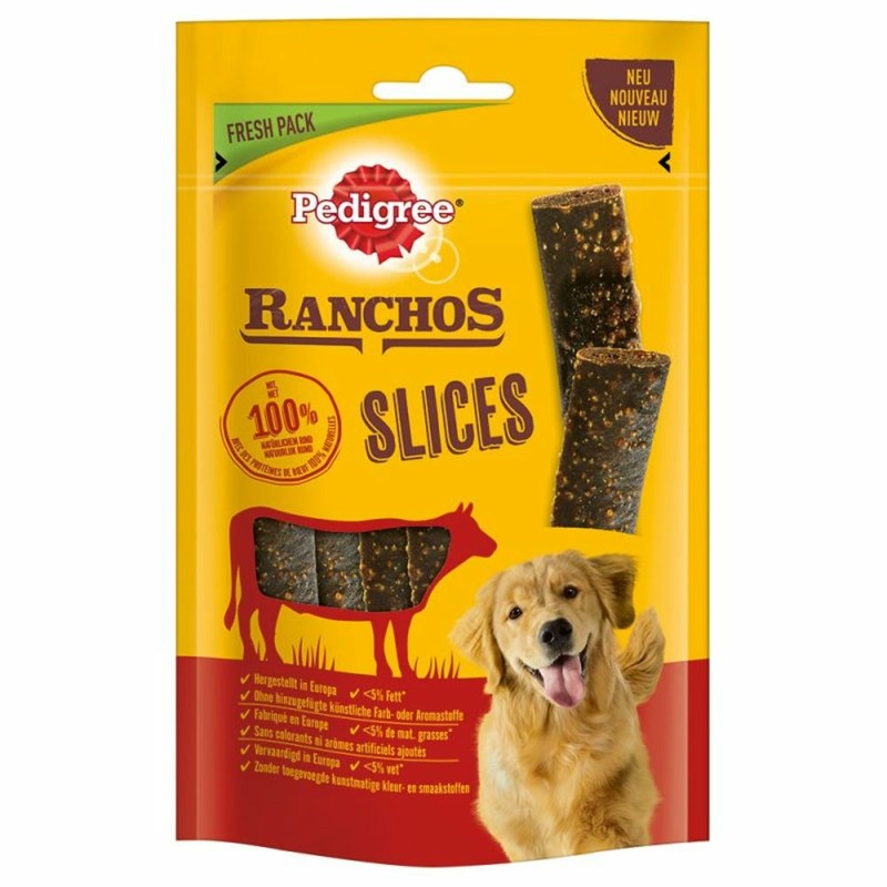 Pedigree Pedigree Ranchos лакомство для собак, с говядиной, мясные ломтики - 60 г