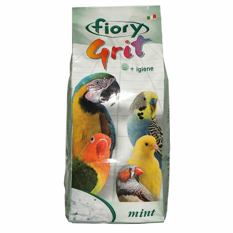 Песок для птиц Fiory Grit Mint мята 1 кг песок для птиц fiory лимон 1кг