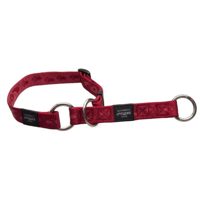 цена Полуудавка для собак ROGZ Alpinist L-20мм (Красный) обхват шеи 400-600мм