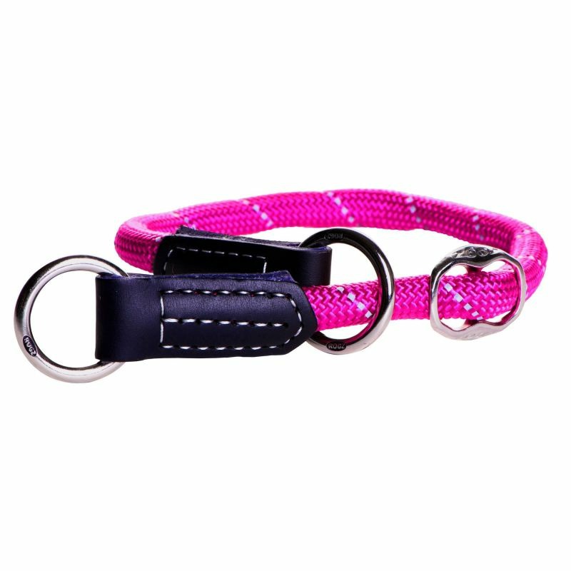 Полуудавка для собак ROGZ Rope M-9мм (Розовый) обхват шеи 300-350мм цена и фото