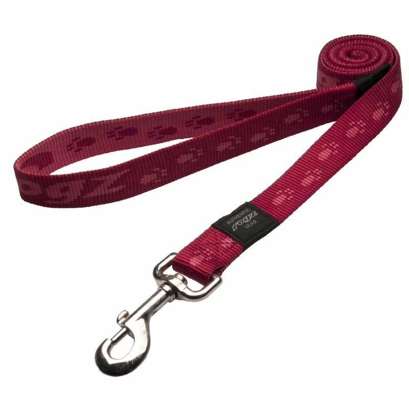 Поводок для собак ROGZ Alpinist XL-25мм 1,2 м (Красный) цена и фото