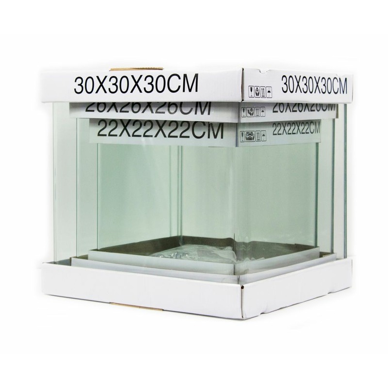 Prime аквариумный набор \Матрешка\ 3 в 1 - 27, 17, 10 л компрессор ferplast эйрфизз 200 аквариумы до 200л