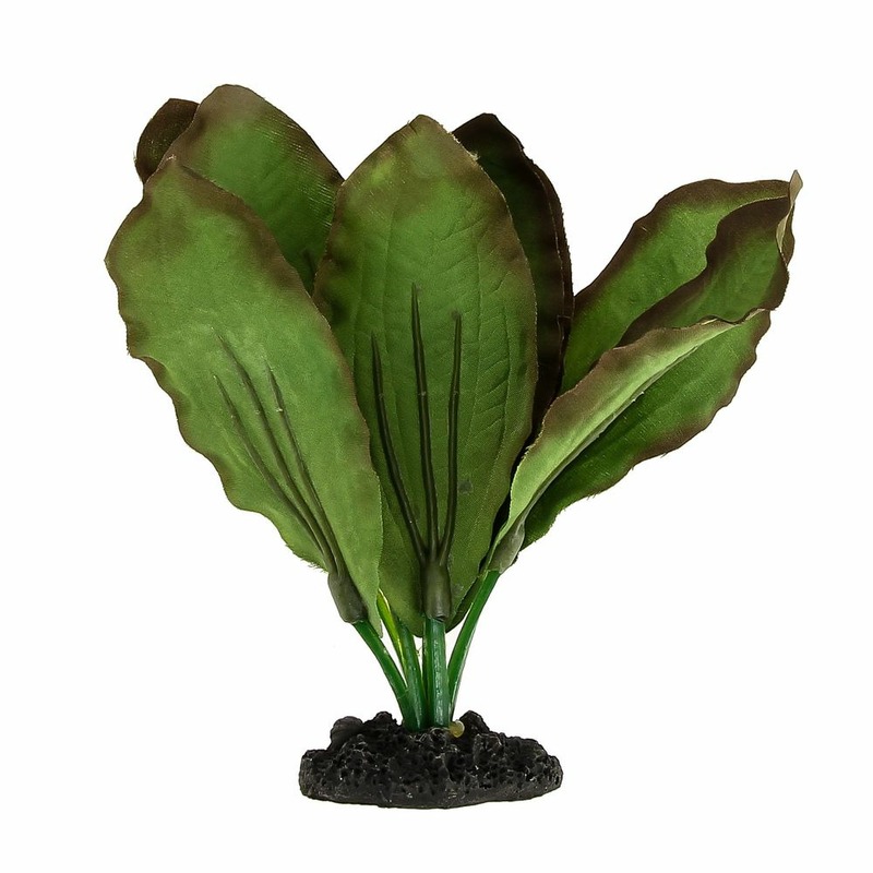 Prime растение шелковое для аквариума \Эхинодорус Розеа\ 13 см шелковое растение prime эхинодорус кляйн бер 40см