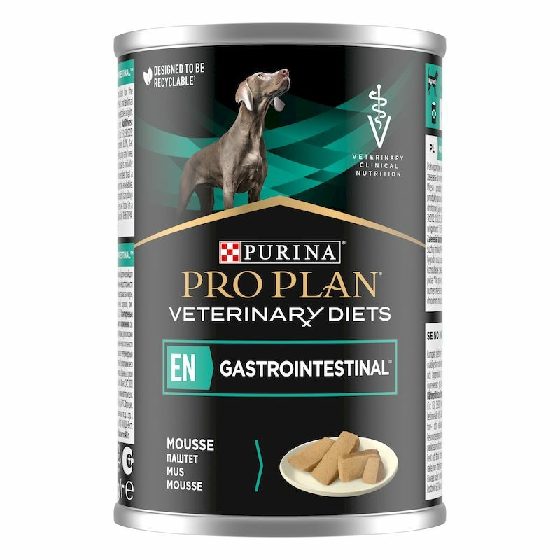 Влажный корм Pro Plan Veterinary Diets EN Gastrointestinal для взрослых собак при расстройствах пищеварения 400 г цена и фото