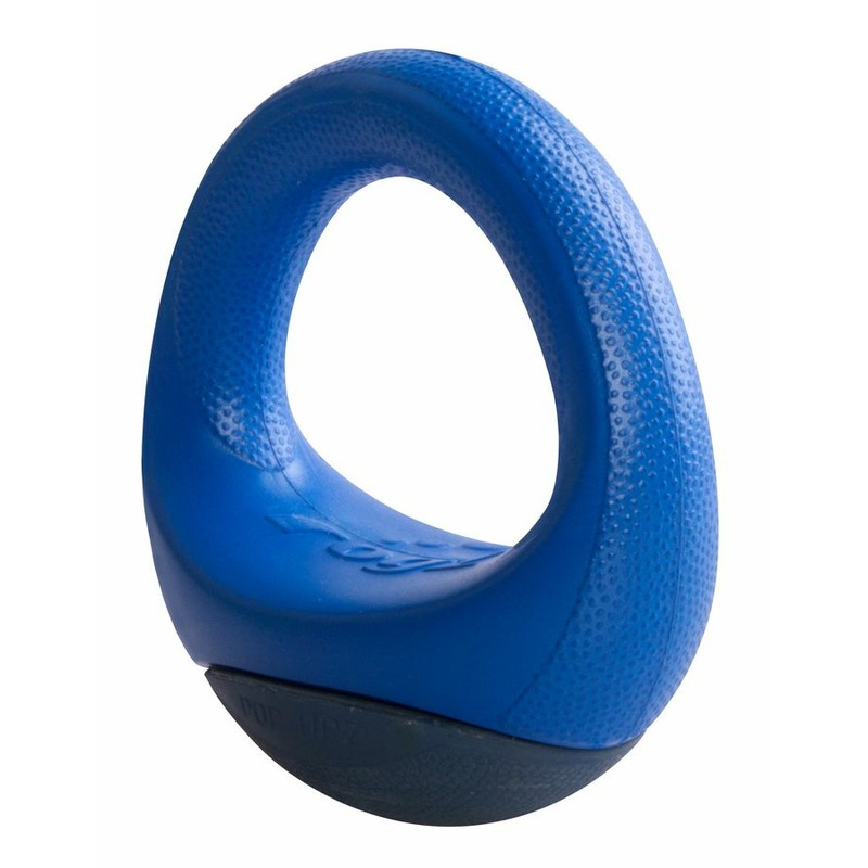 Rogz игрушка- ПопАпс, резина в форме бублика, тип ванька-встанька, 120 мм, PU02B, синий игрушка надувная intex ванька встанька тигр
