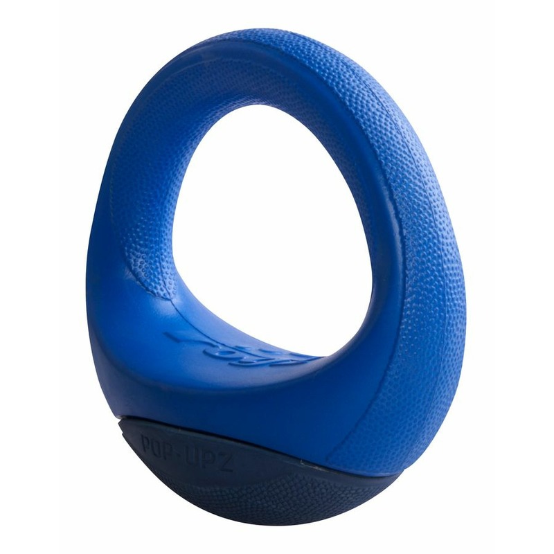 Rogz игрушка- ПопАпс, резина в форме бублика, тип ванька-встанька, 145 мм, PU04B, синий rogz игрушка попапс резина в форме бублика тип ванька встанька 120 мм pu02b синий