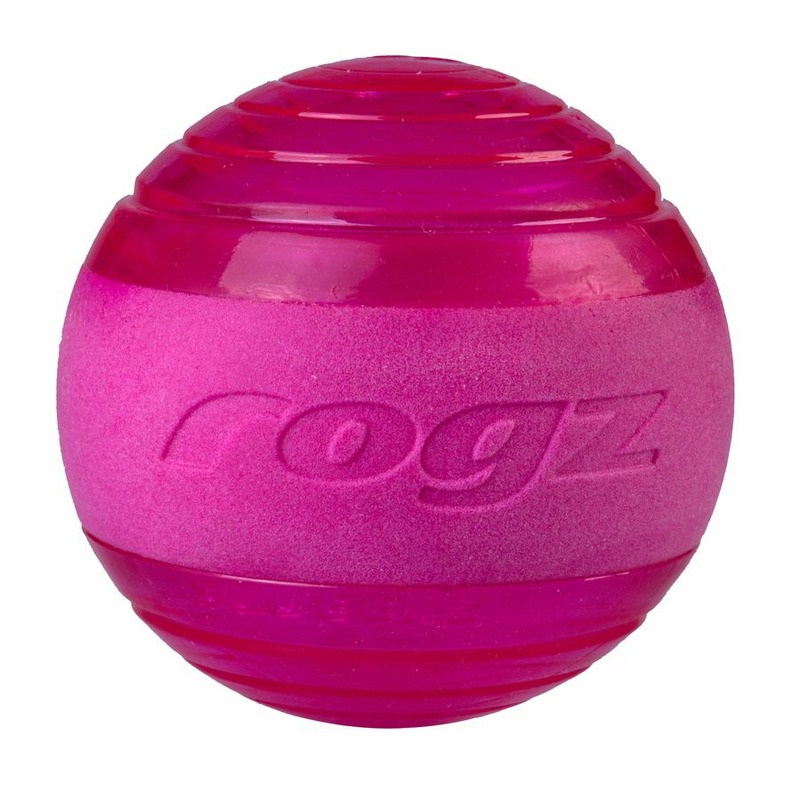 Rogz Мяч \Поймай меня!\ Squeekz -прыгает на земле-плавает в воде, 64 мм, розовый rogz мяч с пищалкой squeekz красный squeekz ball 0 059 кг
