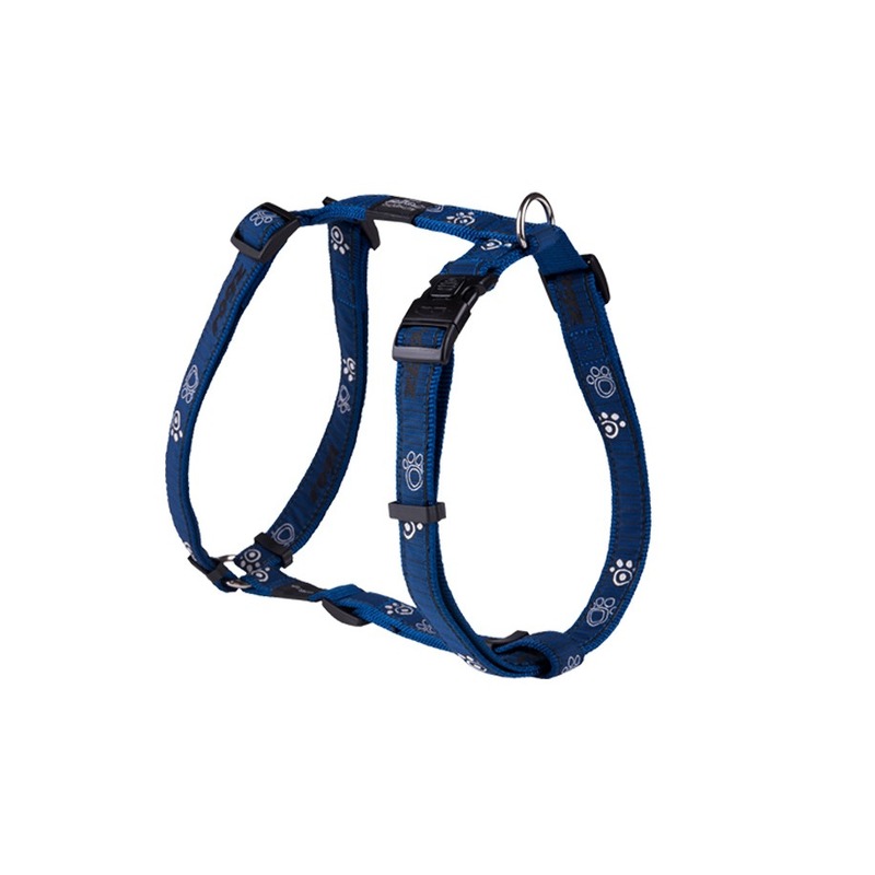 Rogz шлейка для собаки классическая, SJ03CJ, синий 46 - 52 см, 16 мм
