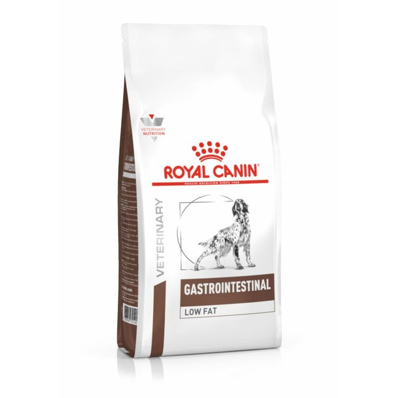 Royal Canin Gastrointestinal Low Fat полнорационный сухой корм для взрослых собак при нарушениях пищеварения и экзокринной недостаточности поджелудочной железы, диетический