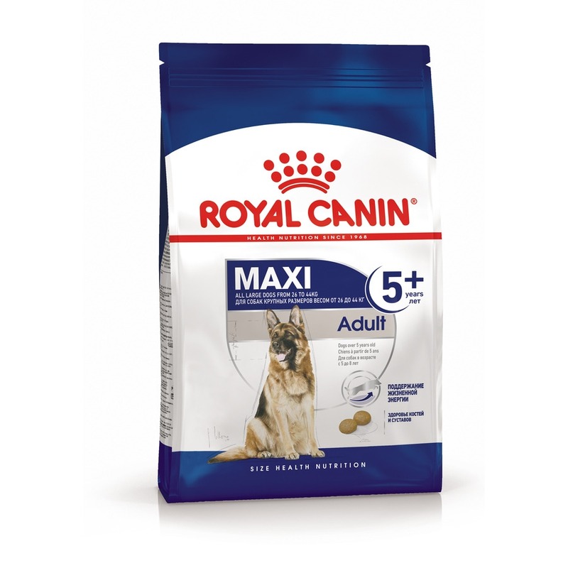 Royal Canin Maxi Adult 5+ полнорационный сухой корм для взрослых собак крупных пород старше 5 лет - 4 кг