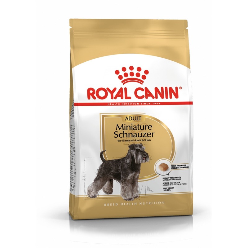 Royal Canin Miniature Schnauzer Adult полнорационный сухой корм для взрослых собак породы миниатюрный шнауцер старше 10 месяцев - 3 кг