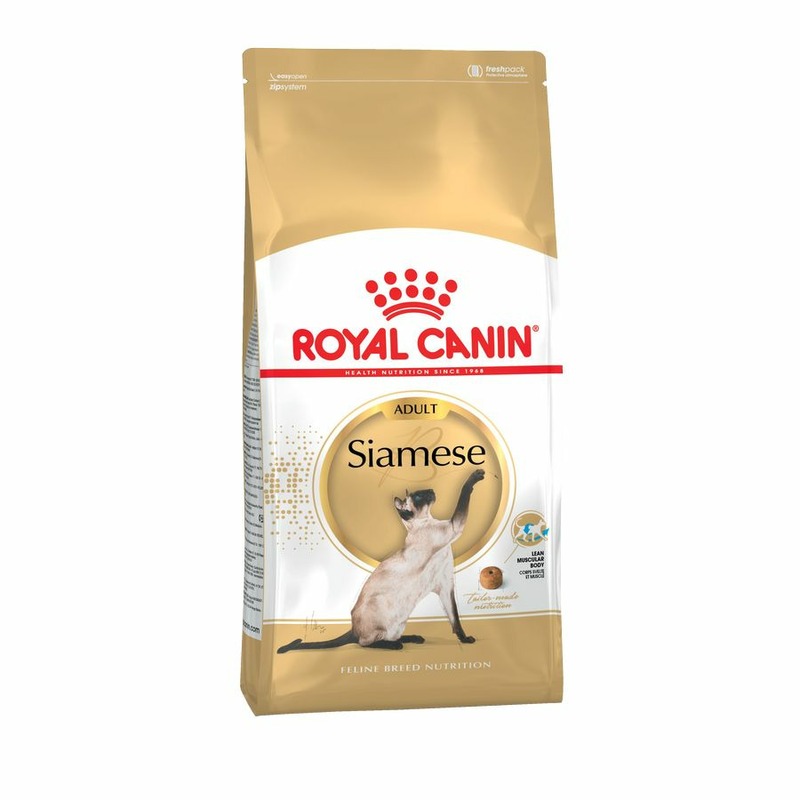 цена Royal Canin Siamese Adult полнорационный сухой корм для взрослых кошек породы сиамская - 400 г