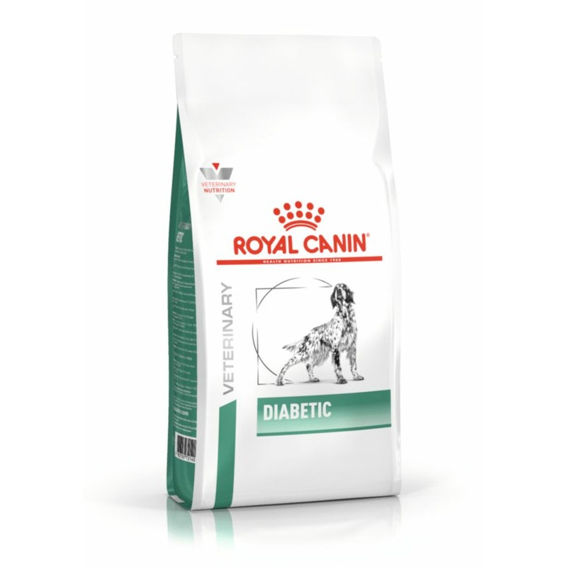 Royal Canin Diabetic DS37 полнорационный сухой корм для взрослых собак при сахарном диабете, диетический цена и фото