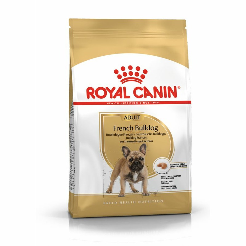 цена Royal Canin French Bulldog Adult полнорационный сухой корм для взрослых собак породы французский бульдог с 12 месяцев