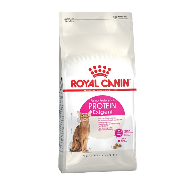 Royal Canin Protein Exigent полнорационный сухой корм для взрослых кошек привередливых к составу - 4 кг